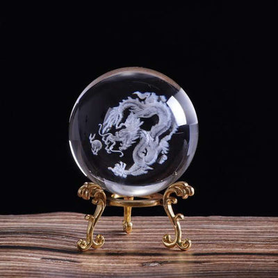 Boule Decorative en Verre Dragon | MJ FRANKO