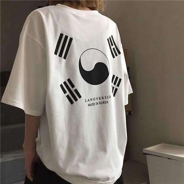T Shirt Coréen Yin et Yang | MJ FRANKO