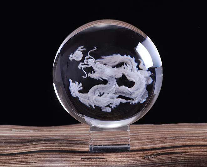 Boule Decorative en Verre Dragon | MJ FRANKO