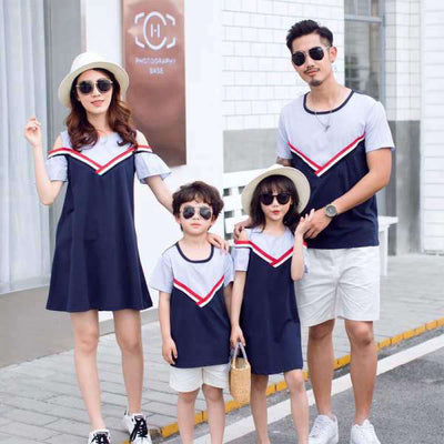 Vêtement Assorti Famille T Shirt Robe | MJ FRANKO