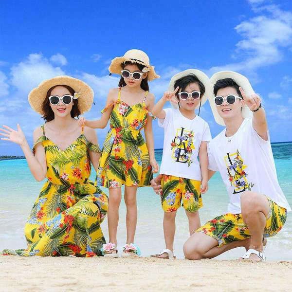 Vêtement Assorti Famille T Shirt Short Robe | MJ FRANKO