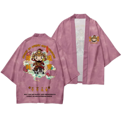 Veste Kimono et Pantalon Lion Chinois | MJ FRANKO