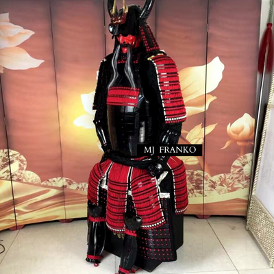 Armure Samourai Noir Rouge | MJ FRANKO