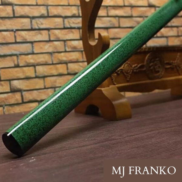 Sabre Japonais Vert | MJ FRANKO