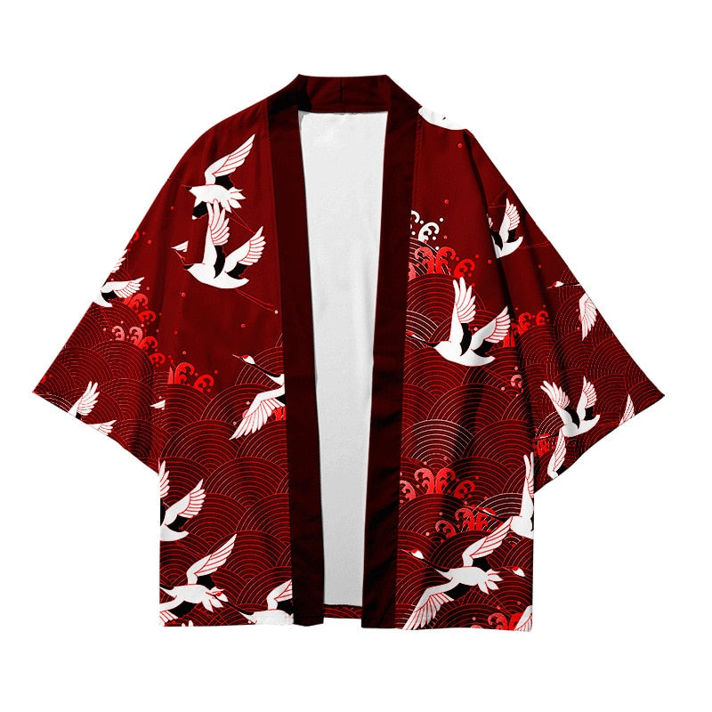 Veste Kimono Femme Fleurie