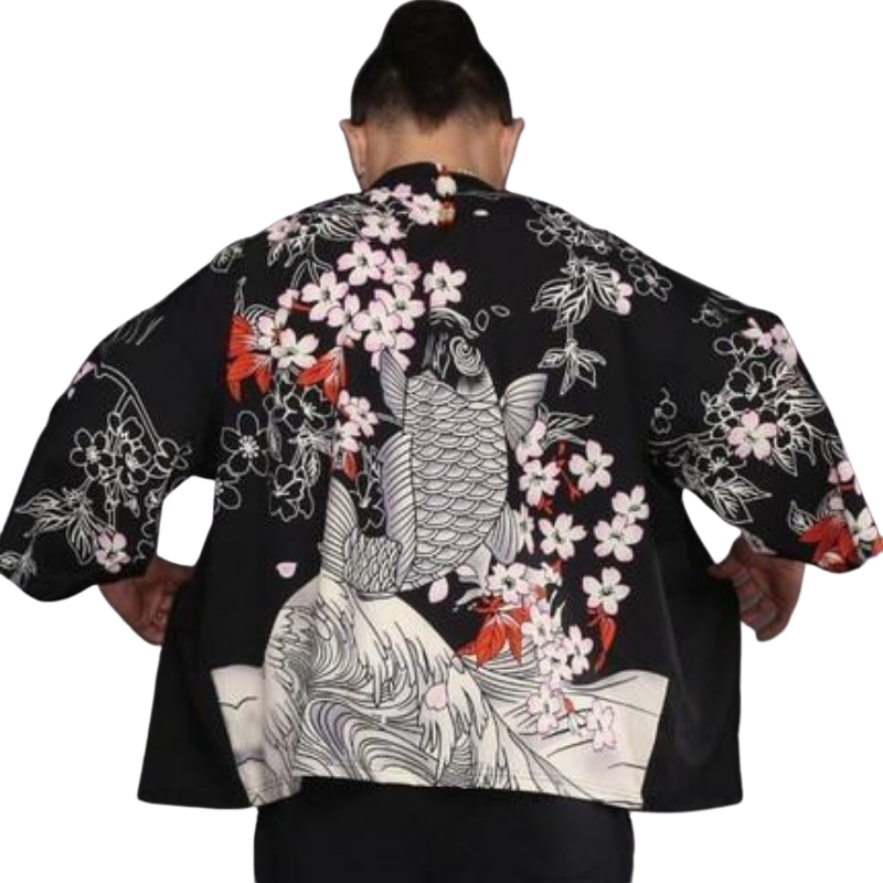 Veste Kimono Carpe