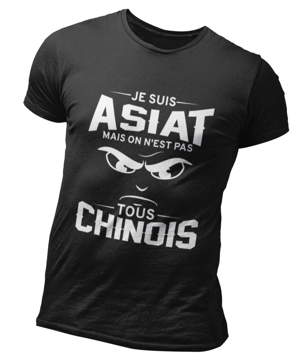 T Shirt Humoristique Asiatique mais Pas Chinois | MJ FRANKO