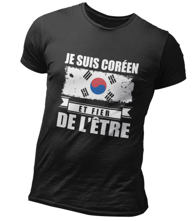 T Shirt Fier d’être Coréen | MJ FRANKO