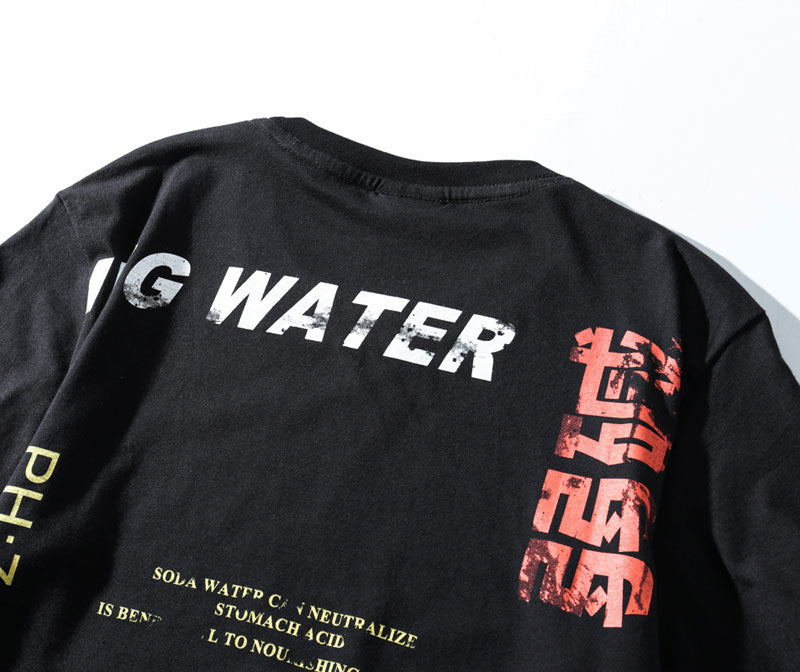 T Shirt Streetwear Ecriture Japonaise
