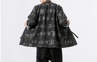 Veste Kimono Calligraphie | MJ FRANKO