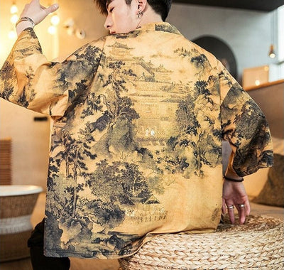 Veste Kimono Peinture | MJ FRANKO