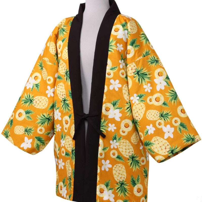 Veste Kimono Fleuri