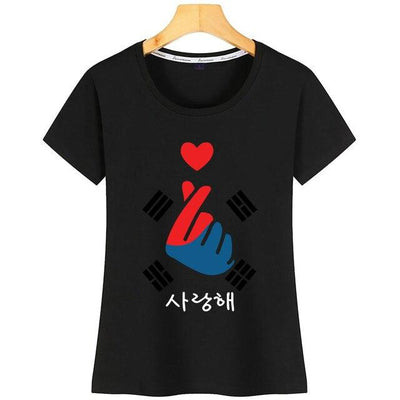 T Shirt Coréen Femme  | MJ FRANKO
