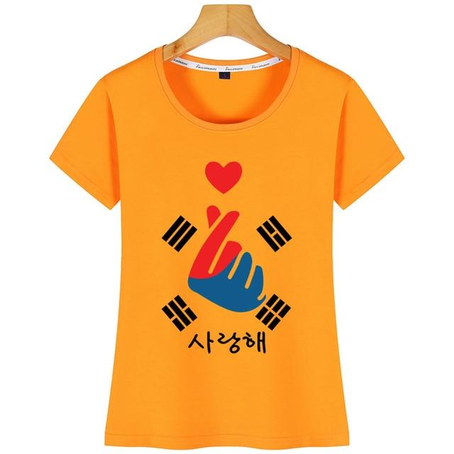 T Shirt Coréen Femme  | MJ FRANKO