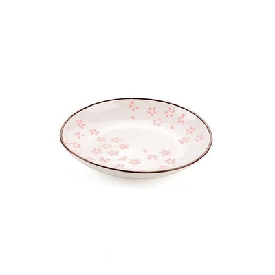 Assiette Ronde Céramique Sakura | MJ FRANKO