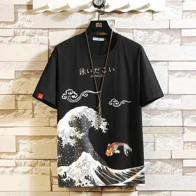 T Shirt Vague de Kanagawa | MJ FRANKO