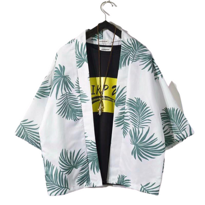 Veste Kimono Feuilles | MJ FRANKO