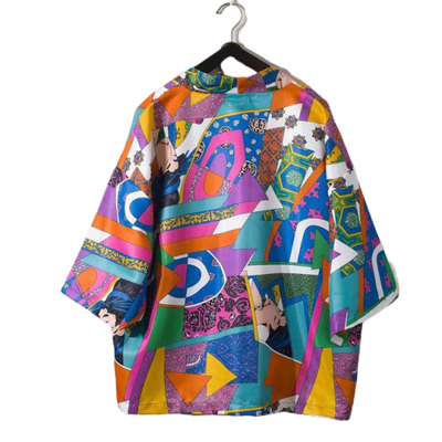 Veste Kimono Feuilles | MJ FRANKO