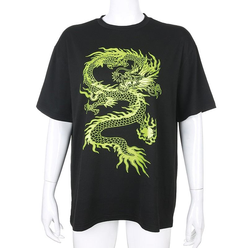 T Shirt Dragon Femme