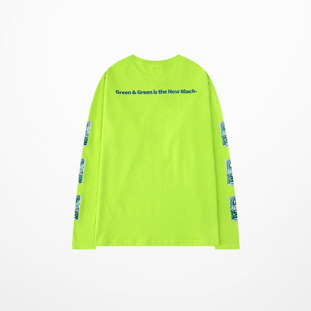T Shirt Vert Fluo Streetwear | MJ FRANKO