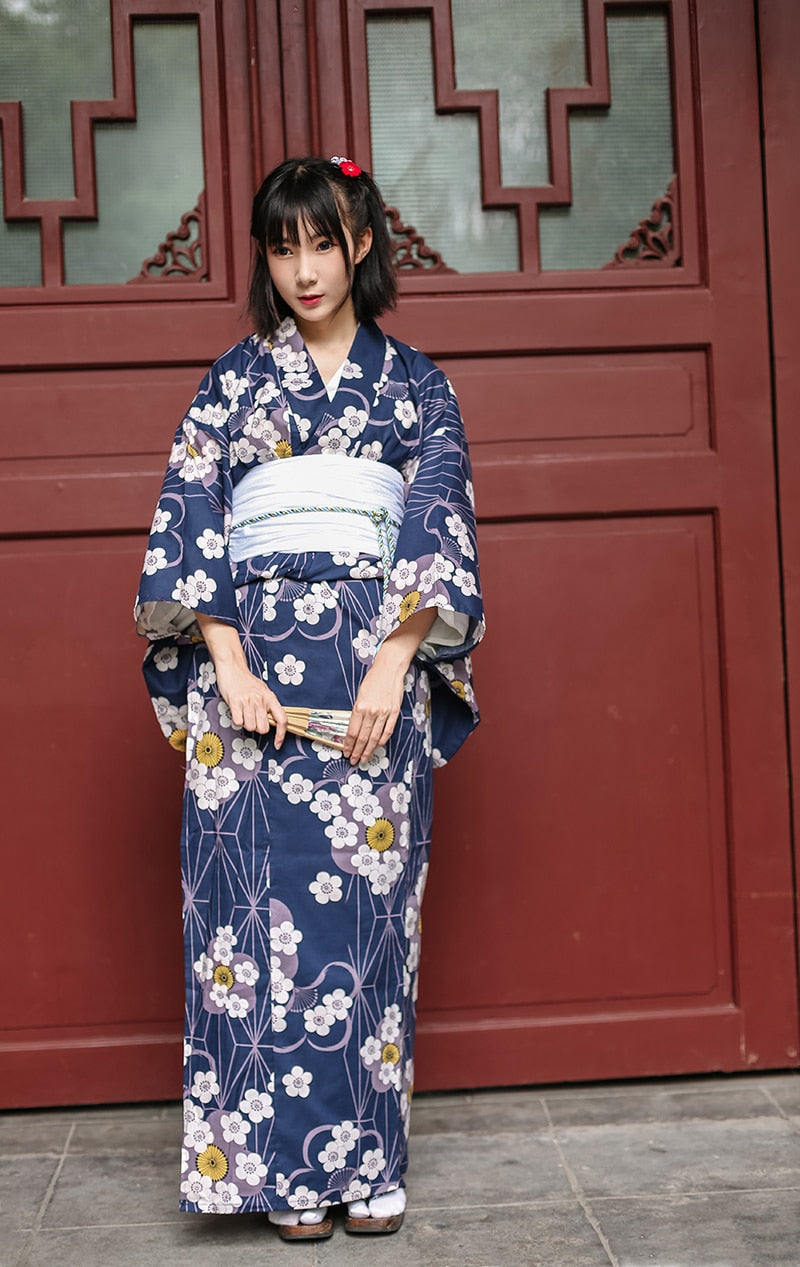 Yukata Femme Avec Fleurs | MJ FRANKO