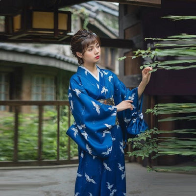 Yukata Kimono Femme Grues | MJ FRANKO