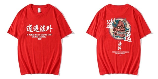 T Shirt Japonais Diable | MJ FRANKO