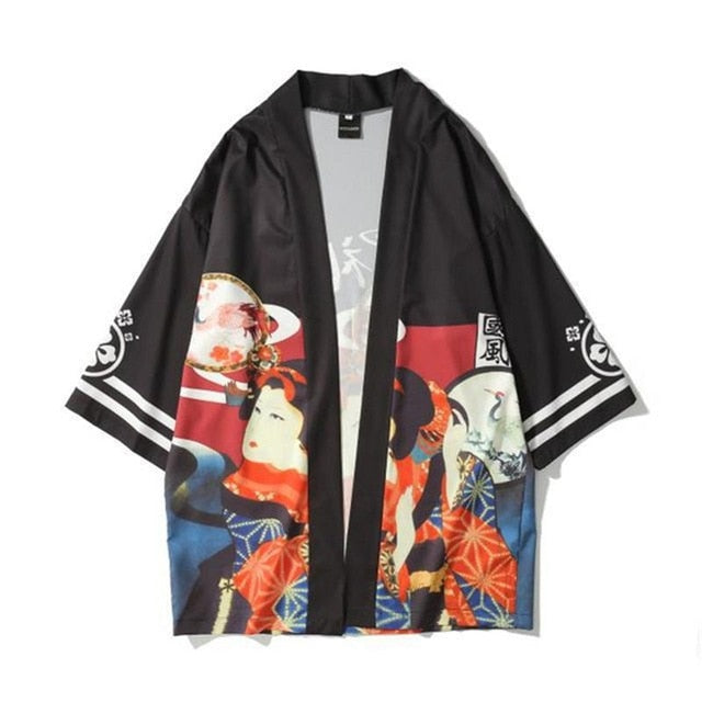 Veste Kimono Cardigan Japonais Homme | MJ FRANKO