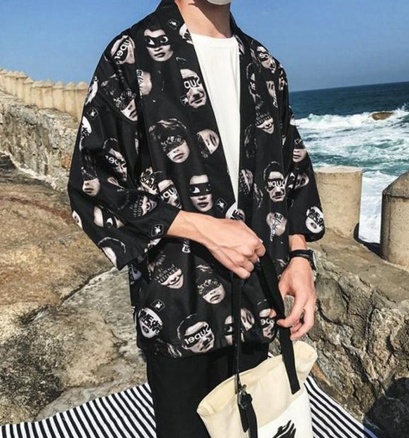 Veste Kimono Cardigan Homme | MJ FRANKO