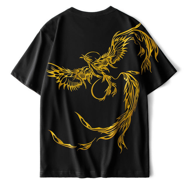 T Shirt Phoenix Doré | MJ FRANKO