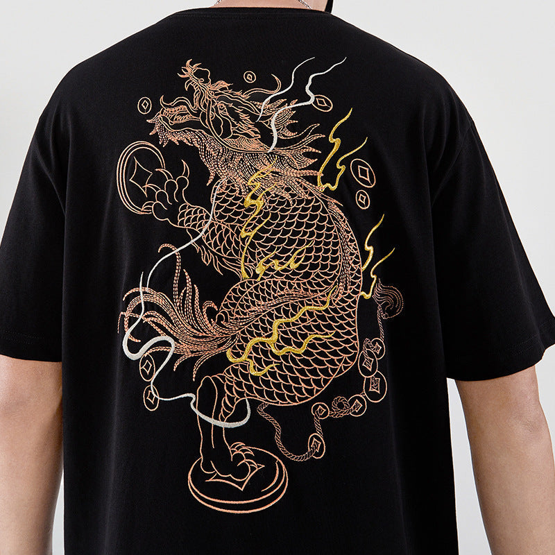 T Shirt Chinois Brodé | MJ FRANKO