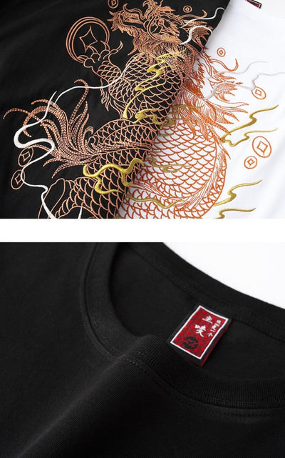 T Shirt Chinois Brodé | MJ FRANKO