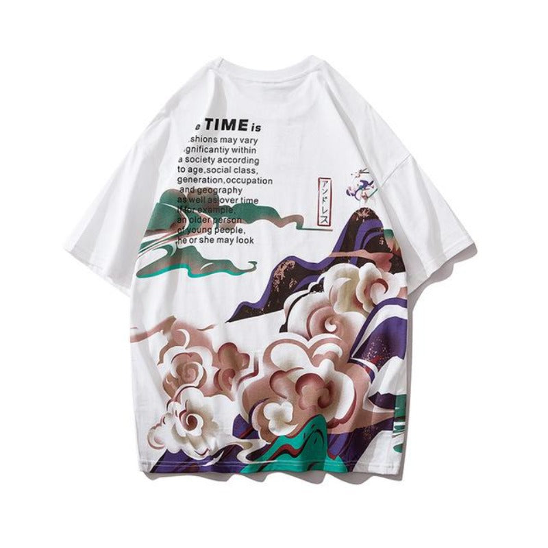 T Shirt Japonais Paysage | MJ FRANKO