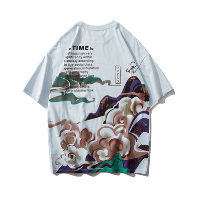 T Shirt Japonais Paysage | MJ FRANKO