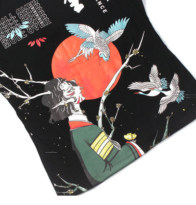 T Shirt Femme et Papillons | MJ FRANKO