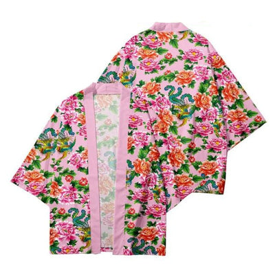 Veste Kimono et Pantalon Fleurs | MJ FRANKO