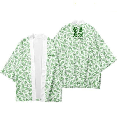 Veste Kimono et Pantalon Vert  | MJ FRANKO