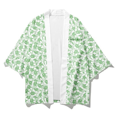 Veste Kimono et Pantalon Vert  | MJ FRANKO