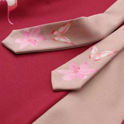 Robe Fleurs Sakura Chat | MJ FRANKO
