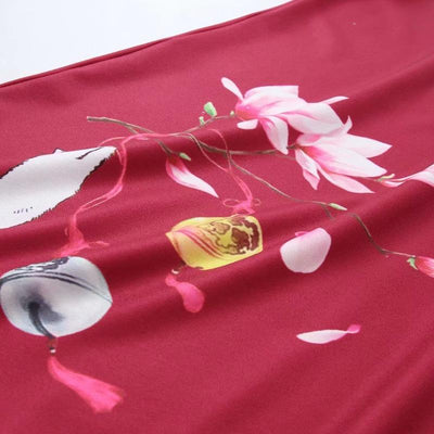 Robe Fleurs Sakura Chat | MJ FRANKO