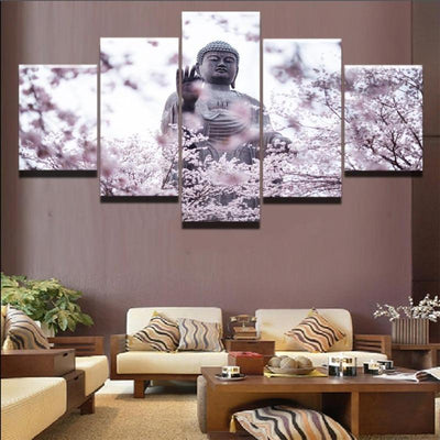 Tableau Bouddha Sakura | MJ FRANKO