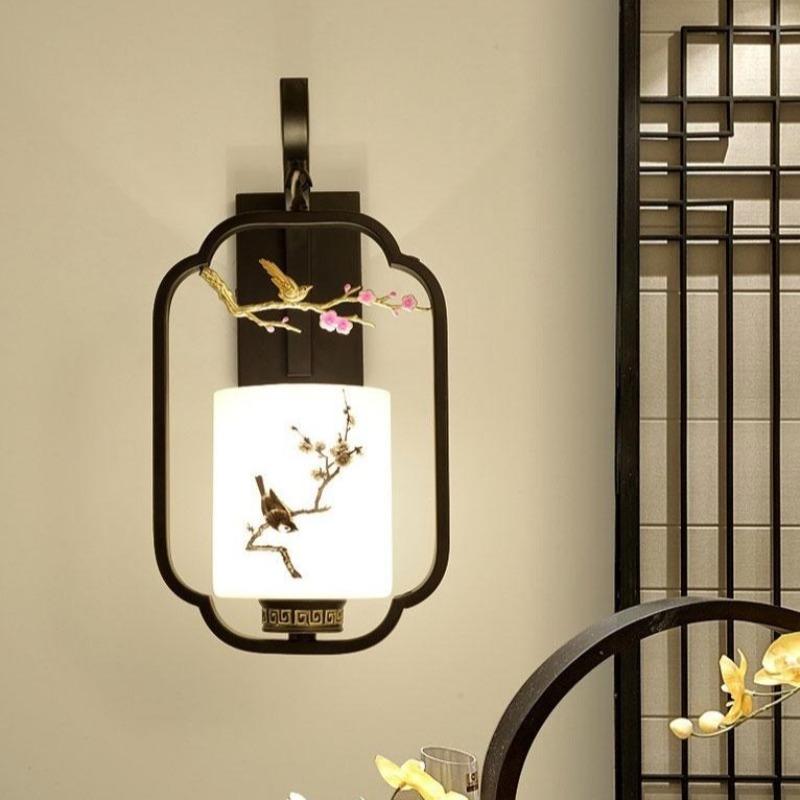 Lampe Murale Oiseaux Branche Sakura | MJ FRANKO