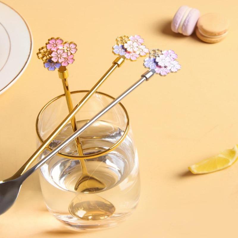 Cuillère Avec Fleurs Sakura | MJ FRANKO