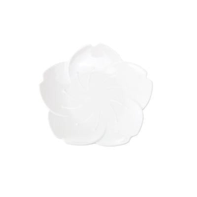 Vaisselle Forme Fleur de Cerisier Blanc