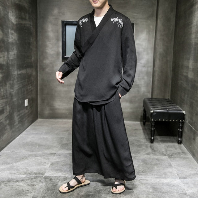 Yukata Kimono Homme Brodé | MJ FRANKO