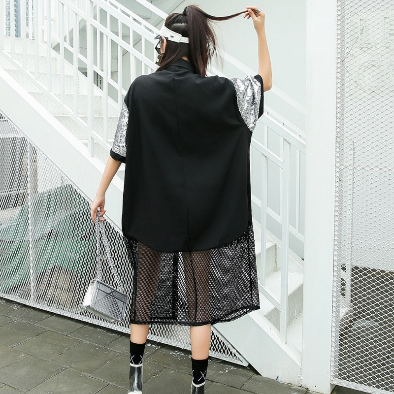 Chemise Longue Streetwear Femme | MJ FRANKO