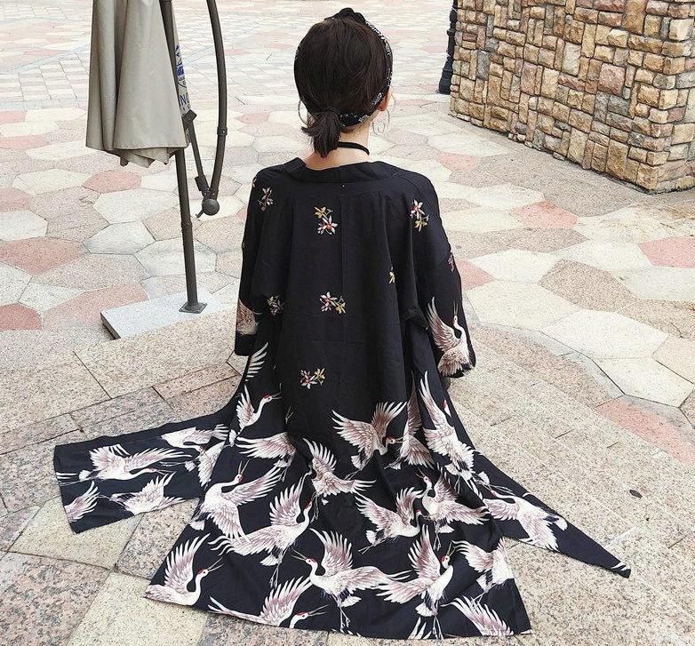 Veste Kimono Long Femme | MJ FRANKO