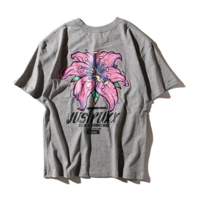 T Shirt Fleur Japonais | MJ FRANKO