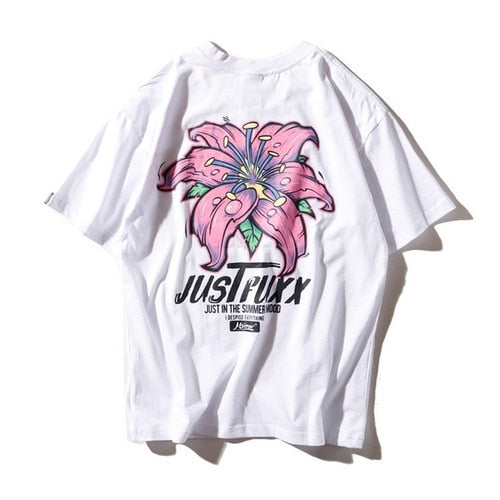 T Shirt Fleur Japonais | MJ FRANKO