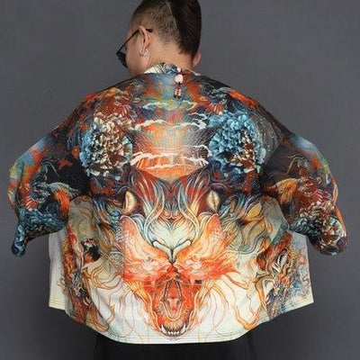 Veste Kimono Homme Coloré | MJ FRANKO
